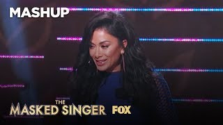 Judge Spotlight Nicole Scherzinger  Season 1  THE MASKED SINGER [upl. by Kcirdnekel]