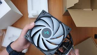 Unboxing Procesor Intel Raptor Lake Core i513600KF  Cooler CPU DeepCool AG400 Digital ARGB [upl. by Killarney]