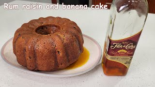 Rum raisins and banana cake [upl. by Yzeerb348]