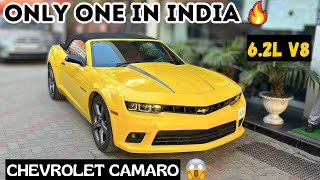 Chevrolet Camaro Only One In India🔥 Mustang Ki Main Rival Camaro… [upl. by Namlak425]