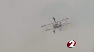 FAA and NTSB investigate Dayton air show crash [upl. by Yenot]