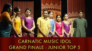 CMI  GRAND FINALE  JUNIORS  TOP 5 ROUND  CATEGORY AWARDS ANNOUNCED [upl. by Petulia354]