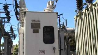 Brush 125 MVA transformer switched on [upl. by Warring]