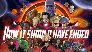 How Avengers Infinity War Should Have Ended  Animated Parody [upl. by Everrs]