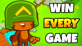 How To Win EVERY Game in Bloons TD Battles 2 [upl. by Nylssej910]