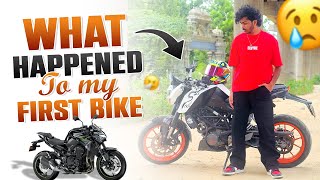 MY FIRST BIKE DRAGO IS BACK🔥 WHAT HAPPENED kawasaki z900 duke ktm bike ytshorts shorts [upl. by Whitnell610]