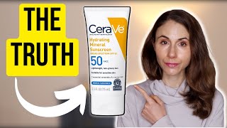 The TRUTH ABOUT MINERAL SUNSCREEN 🤔 Dermatologist DrDrayzday [upl. by Infeld]