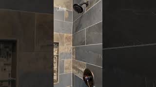 Stunning Shower Remodel  Booher Remodeling Company bathroomdesign remodeling bathroom [upl. by Yci]