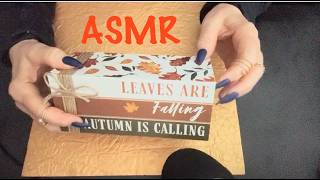 ASMR A SENSORY LULLABY of Autumn 🍂 amp Pumpkin 🎃 Gentle Tapping Crisp Crinkles amp Easing Scratchings 🎧 [upl. by Nide]