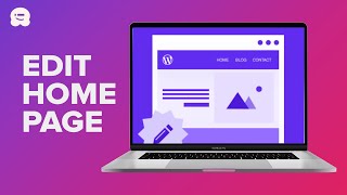 ✏️ How to Edit a WordPress Homepage Easily amp Effectively 🏠 [upl. by Nosimaj250]