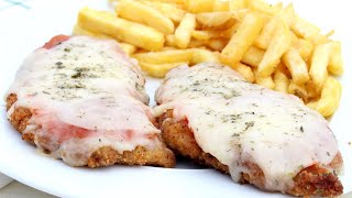 MILANESA NAPOLITANA DE CARNE Y POLLO [upl. by Nailliw]