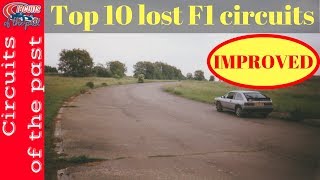 Top 10 Lost F1 Circuits  Abandoned Formula One Tracks  Improved Edition [upl. by Adnoral271]