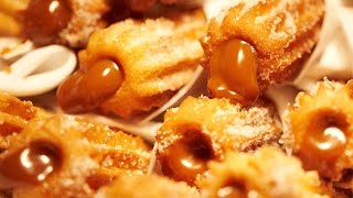 La fórmula secreta de los churros rellenos en Cocineros Argentinos [upl. by Eekaz702]