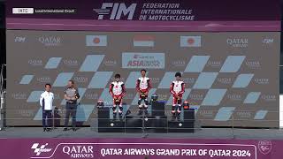 LIVE 🔴 RACE 2 🏍️  Round 1️⃣ Qatar 🇶🇦  2024 Idemitsu Asia Talent Cup [upl. by Affay585]