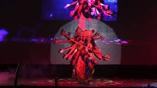 Aigiri Nandini  Durga Pooja Dance  AITS Rajampet [upl. by Shellans]