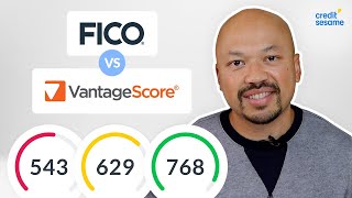 What is a FICO score vs VantageScore [upl. by Aufmann]