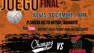 Caribes de San Sebastián vs Changos de Naranjito  LVSM  Serie Final [upl. by Haididej726]