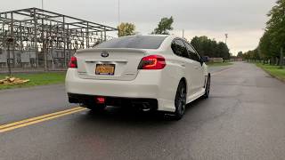 2018 WRX Burble Tune  LOUD  4K [upl. by Ikkiv]