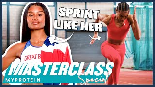 Sprinting Technique Learn How To Sprint From A British Athletic Star  Myprotein [upl. by Enier43]