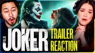 JOKER FOLIE À DEUX Trailer Reaction  Joaquin Phoenix  Lady Gaga  Todd Phillips [upl. by Philine]