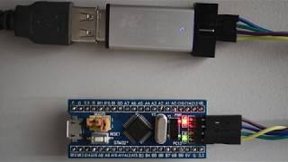 How to Make a Blinking LED on a STM32F103C8 Devboard Atollic TrueSTUDIO amp CubeMX [upl. by Nnoj]