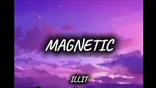 ILLIT  MAGNETIC LYRICS [upl. by Cath]