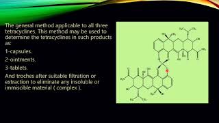 Spectrophotometric Analysis of tetracycline [upl. by Emia]