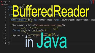 Java55 BufferedReader Class in Java  User Inputs in Java [upl. by Notseh]