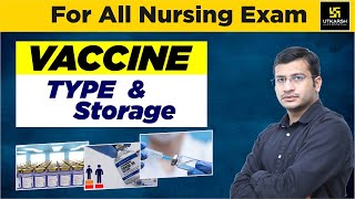 Vaccine and Its Storage  Important Short Topic  For All Nursing Exam  By Siddharth Sir [upl. by Dawson236]