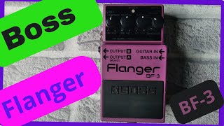 Boss BF 3 Flanger [upl. by Essilrahc]