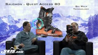 2014 Salomon Quest Access 80 Mens Boot Overview by SkisDOTcom [upl. by Eixor]