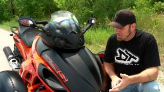 Motorcycle Review CanAm Spyder RSS [upl. by Turmel]