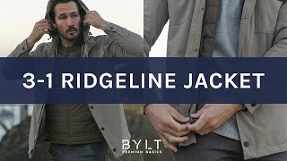 31 Ridgeline Jacket  BYLT Premium Basics [upl. by Norehs]