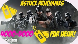 ASTUCE RENOMMES FACILE ET EN MASSE RAINBOW SIX SIEGE PS4XBOX PC [upl. by Abebi]