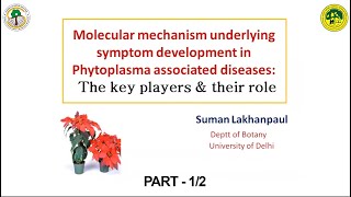 Presentation on Molecular mechanism in Phytoplasma associated diseases Part1 [upl. by Noimad]