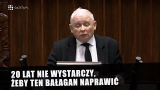 Kaczyński wtargnął na mównicę uciszył salę jak dzieci i wypalił [upl. by Virgin]