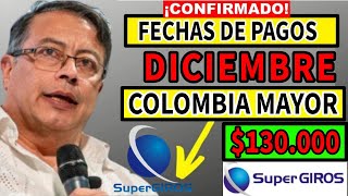 🚨ATENCIÓN🚨 COLOMBIA MAYOR EMPEZARON PAGOS NAVIDEÑOS 130000 DICIEMBRE Y ENERO PROSPERIDAD SOCIAL [upl. by Therese]