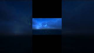 Effets spéciaux Orage et Éclairs sur locéan ⛈️ Storm and Lightning sounds effects shorts bruitage [upl. by Leifeste]