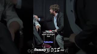 Bradley Cooper amp Zach Galifianakis FIGHT on BETWEEN TWO FERNS 😂 [upl. by Eriuqs645]