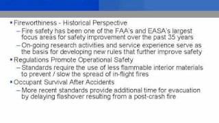 Flammability Requirements for Commercial Airplanes  SpecialChem Learning on Demand [upl. by Ellerrehs]