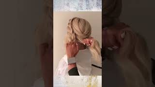 Quick and beautiful bun Messy hairstyle low bun [upl. by Jehanna]