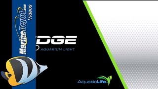 AquaticLife EDGE LED Light Fixture  Programming the Timer [upl. by Wilburn]