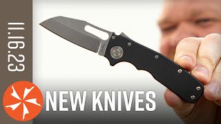 New Knives for the Week of November 16th 2023 Just In at KnifeCentercom [upl. by Etnaik]