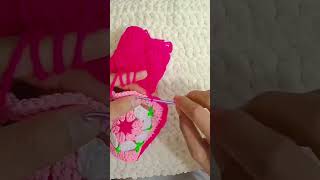 Easy Square Crochet Pattern 4 Beginners crochet plushie shorts jwelleryset fyp viral trending [upl. by Oznole]