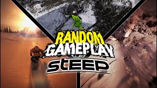 RECORRIENDO LOS CIRCUITOS MAS DIFICILES en Steep  Random Gameplay [upl. by Queenie]