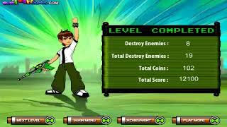 PlayToonGames Ben 10 Aliens Kill Zone Gameplay [upl. by Leopoldeen]