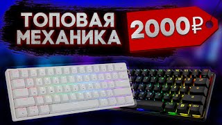 КАЧЕСТВЕННАЯ МЕХАНИКА ЗА 2000 РУБЛЕЙ Клавиатура DEXP Tanto RGB White [upl. by Rehpotsyrk]