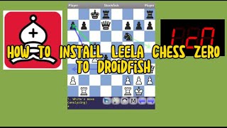 How to install Leela chess zero to droidfish [upl. by Harty408]