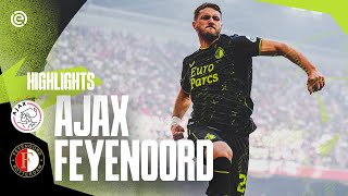 HATTRICK GIMENEZ in a HISTORIC Klassieker 🤩  Highlights Ajax  Feyenoord  Eredivisie 20232024 [upl. by Odella]