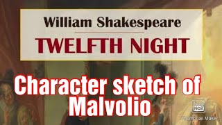 Character sketch of Malvolio Twelfth Night by William Shakespearehandwritten note [upl. by Katti283]